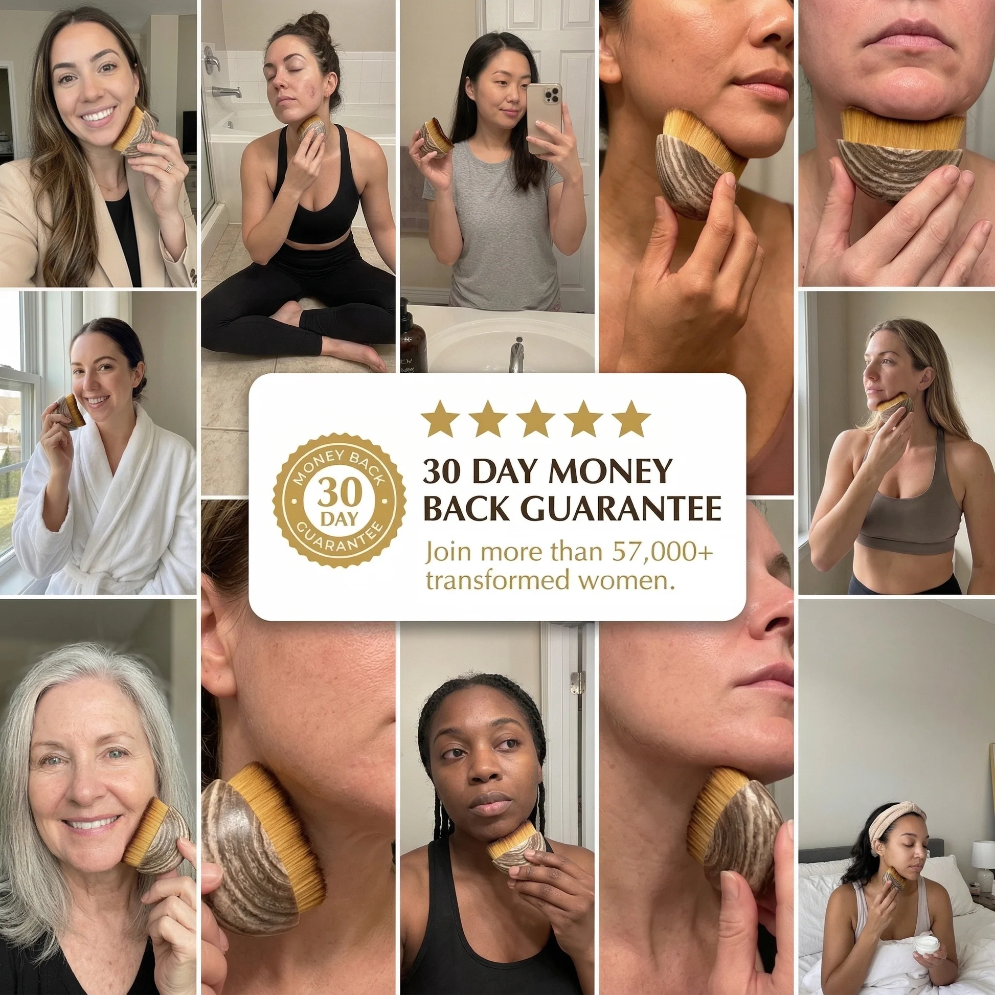 De-Bloat Face Sculpting Brush - Corée
