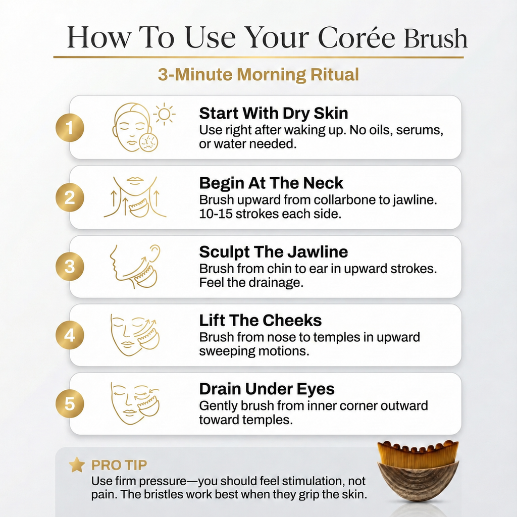 De-Bloat Face Sculpting Brush - Corée